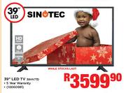 Sinotec 39" LED TV 39VN77D