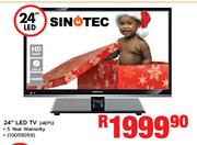 Sinotec 24" LED TV 24EF12