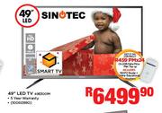 Sinotec 49" LED TV 49E300M-On 2GB Data Price Plan Top Up