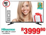 Hisense 40" FHD LED TV 40D50P