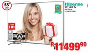 Hisense 55" UHD LED TV 55K321UW
