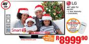 LG 49" FHD LED TV 49LF630-On 2GB Data Price Plan TopUp