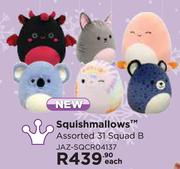 Squishmallows Assorted 31 Squad B JAZ-SQCR04137-Each