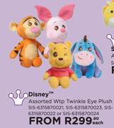 Disney Assorted Wtp Twinkle Eye Plush-Each