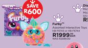 Furby Assorted Interactive Toys HB-F6743 Or HB F6744-Each