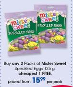Mister Sweet Speckled Eggs-125g Per Pack