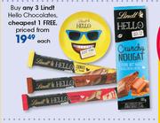 Lindt Hello Chocolates-Each