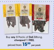 Deli Biltong-Per Pack