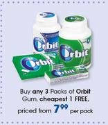Orbit Gum-Per Pack