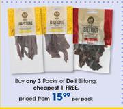 Deli Biltong-Per Pack