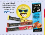 Lindt Hello Chocolates-Each