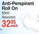 Nivea Anti-Perspirant Roll On Assorted-50ml Each
