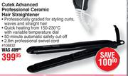 Wahl Cutek Advanced Professional Ceramic Professional Ceramic Hair Straightener 108832
