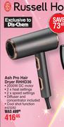 Russell Hobbs Ash Pro Hair Dryer RHHD36  423282