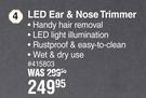 Barbasol LED Ear & Nose Trimmer