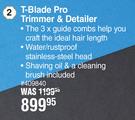 Barbasol T-Blade Pro Trimmer & Detailer