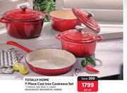 Totally Home 7-Piece Cast Iron Cookware Set-Per Set
