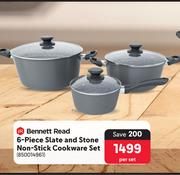 Bennett Read 6-Piece Slate And Stone Non-Stick Cookware Set 850014961-Per Set