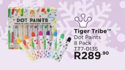 Tiger Tribe Dot Paints (8 Pack) TT7-0135