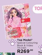 Top Model Special Colouring Book & Video TM-D1611