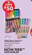 Nebulous Stars Assorted 8 Pack Gel Pens TT11576