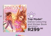 Top Model Dance Colouring And Sticker Book TM-D2227