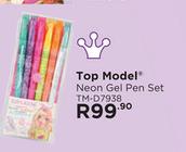 Top Model Neon Gel Pen Set TM-D7938