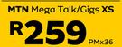 Vivo Y22 LTE-On MTN Mega Talk/Gigs XS