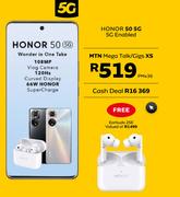 Honor 50 5G Enabled-On MTN Mega Talk/Gigs XS