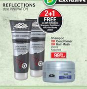 Reflection Shampoo Or Conditioner Or Hair Mask Assorted-250ml Each