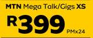 Vivo Y76 5G Enabled-On MTN Mega Talk/Gigs XS