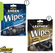 Shield Sheen Wipes X20-Per 20 Pack