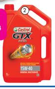 Castrol GTX Diesel 15W-40-5Ltr