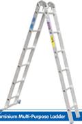 Gravity 3.7m Aluminium Multi-Purpose Ladder MP7238
