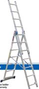 Gravity 2.4m Aluminium 5-In-1 Ladder FSE510