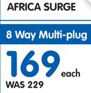 Africa Surge 8 Way Multi Plug
