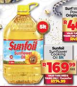 Sunfoil Sunflower Cooking Oil-5L