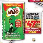 Nestle Milo Energy Drink Original-500g