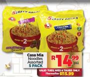 Casa Mia Noodles Assorted 5 Pack-Per Pack