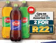 Coo-ee Soft Drink Assorted-For 2 x 2L