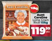 Aunt Caroline Long Grain Rice-10Kg
