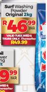 Surf Washing Powder Original-2Kg Per Pack