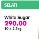 Selati White Sugar-10 x 2.5Kg