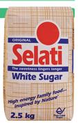 Selati White Sugar-2.5Kg
