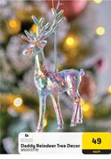 Excellent Houseware Daddy Reindeer Tree Decor