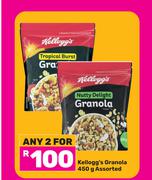 Kellogg's Granola Assorted-For 2 x 450g