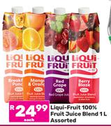 Liqui Fruit 100% Fruit Juice Blend Assorted-1L Each