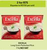 Excella Long Grain Parboiled Rice-For 2 x 2Kg