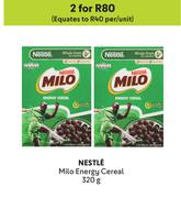 Nestle Milo Energy Cereal-For 2 x 320g