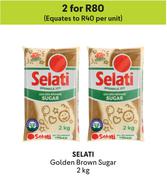 Selati Golden Brown Sugar-For 2 x 2Kg